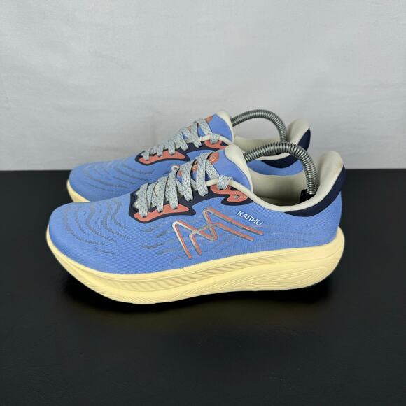 Karhu IKONI 3.0 Vista Blue Low Lace Up Running Shoes Ladies Size 9 - Picture 2 of 11
